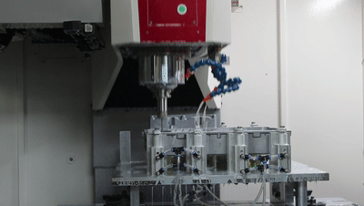 腾博会官网精机T-V1165S5G基站加工