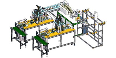 全力支吃欹敌疫情│腾博会官网精机高端平面耳挂式口罩全自动机械如期上线